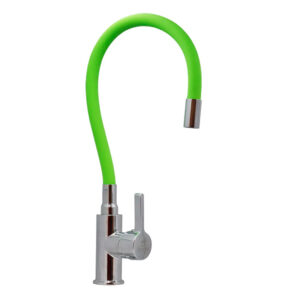    MonoMando LavaPlato Cuello Flexibl. Verde